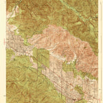 United States Geological Survey La Crescenta, CA (1939, 24000-Scale) digital map