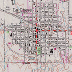 United States Geological Survey La Crosse, KS (1966, 24000-Scale) digital map