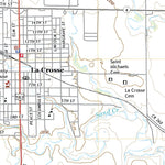 United States Geological Survey La Crosse, KS (2022, 24000-Scale) digital map