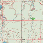 United States Geological Survey La Crosse NW, KS (1968, 24000-Scale) digital map