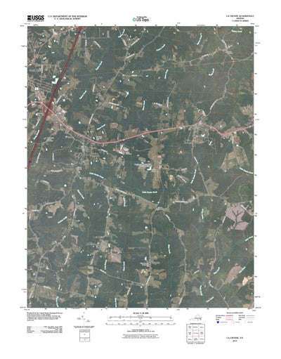United States Geological Survey La Crosse, VA (2010, 24000-Scale) digital map