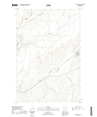 United States Geological Survey La Crosse West, WA (2020, 24000-Scale) digital map