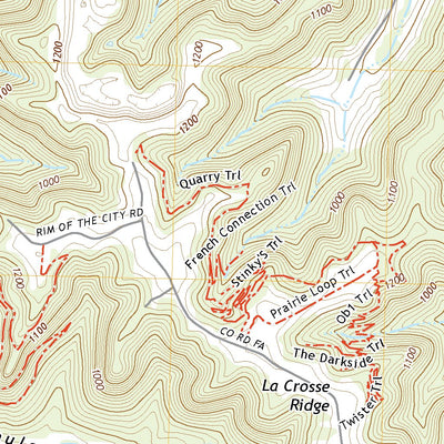 United States Geological Survey La Crosse, WI (2022, 24000-Scale) digital map