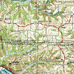 United States Geological Survey La Crosse, WI-IA-MN (1958, 250000-Scale) digital map
