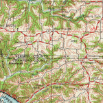 United States Geological Survey La Crosse, WI-IA-MN (1976, 250000-Scale) digital map