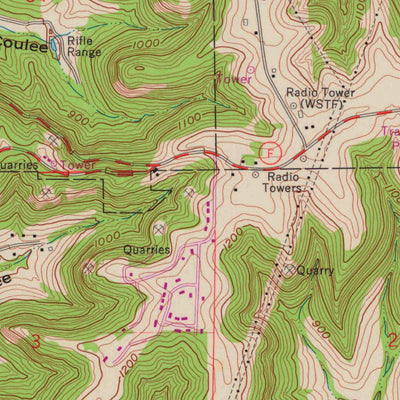 United States Geological Survey La Crosse, WI-MN (1963, 24000-Scale) digital map