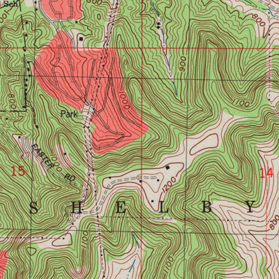 United States Geological Survey La Crosse, WI-MN (1998, 24000-Scale) digital map