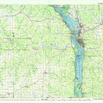 United States Geological Survey La Crosse, WI-MN-IA (1984, 100000-Scale) digital map