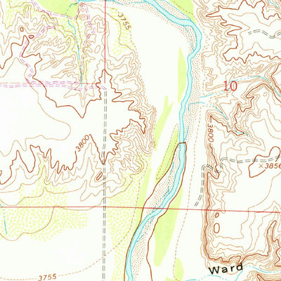 United States Geological Survey La Espia Peak, NM (1967, 24000-Scale) digital map