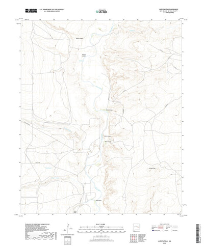 United States Geological Survey La Espia Peak, NM (2020, 24000-Scale) digital map
