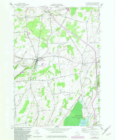 United States Geological Survey La Fargeville, NY (1982, 24000-Scale) digital map