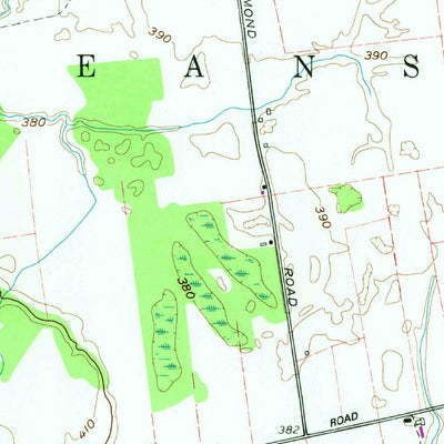 United States Geological Survey La Fargeville, NY (1982, 24000-Scale) digital map