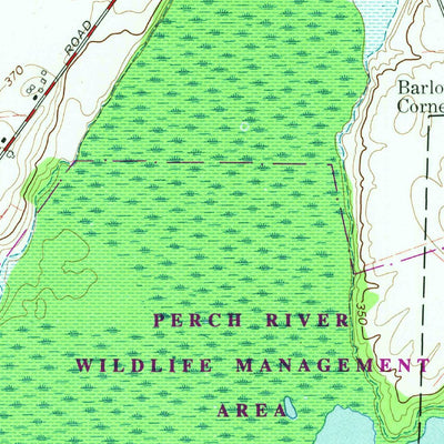 United States Geological Survey La Fargeville, NY (1982, 24000-Scale) digital map