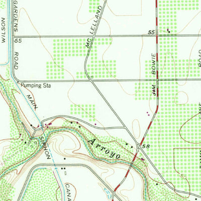 United States Geological Survey La Feria, TX (1956, 24000-Scale) digital map
