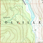 United States Geological Survey La Fleur Lake, WA (1985, 24000-Scale) digital map