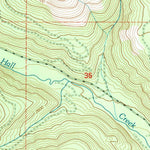 United States Geological Survey La Fleur Lake, WA (1992, 24000-Scale) digital map