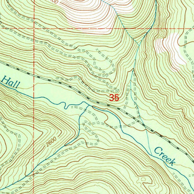 United States Geological Survey La Fleur Lake, WA (1992, 24000-Scale) digital map