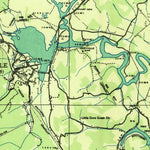 United States Geological Survey La Follette, TN (1936, 48000-Scale) digital map