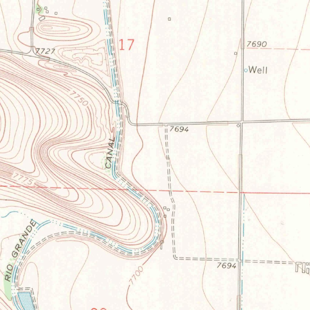 La Garita, CO (1968, 24000-Scale) Map by United States Geological ...