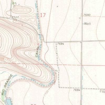 United States Geological Survey La Garita, CO (1968, 24000-Scale) digital map