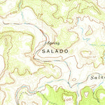 United States Geological Survey La Gotera, NM (1961, 24000-Scale) digital map