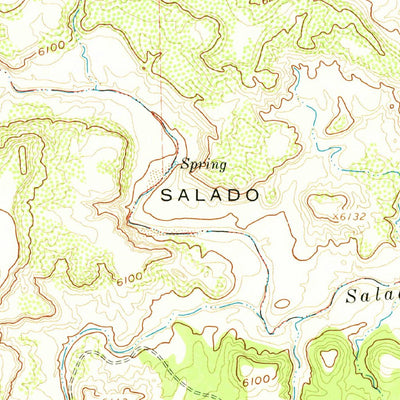 United States Geological Survey La Gotera, NM (1961, 24000-Scale) digital map