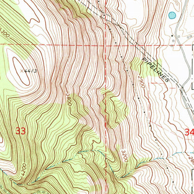 United States Geological Survey La Grande, OR (1963, 24000-Scale) digital map