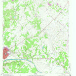 United States Geological Survey La Grange East, TX (1957, 24000-Scale) digital map