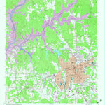 United States Geological Survey La Grange, GA (1964, 24000-Scale) digital map