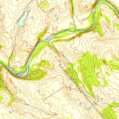 United States Geological Survey La Grange, KY-IN (1954, 24000-Scale) digital map
