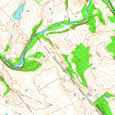 United States Geological Survey La Grange, KY-IN (1961, 24000-Scale) digital map