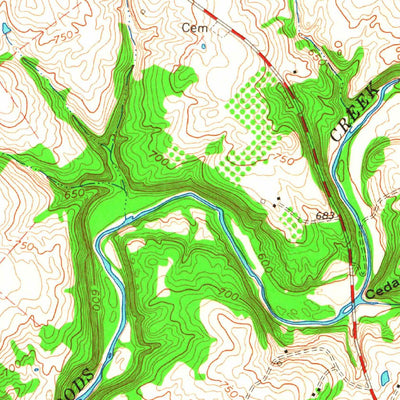United States Geological Survey La Grange, KY-IN (1961, 24000-Scale) digital map