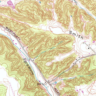 United States Geological Survey La Grange, KY-IN (1969, 24000-Scale) digital map