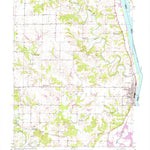 United States Geological Survey La Grange, MO-IL (1950, 24000-Scale) digital map