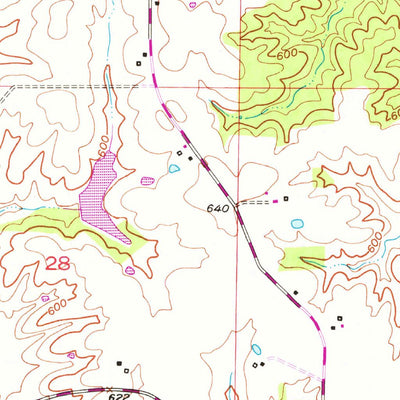 United States Geological Survey La Grange, MO-IL (1950, 24000-Scale) digital map