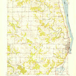 United States Geological Survey La Grange, MO-IL (1951, 24000-Scale) digital map