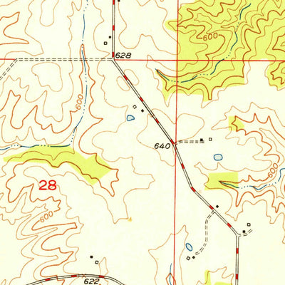United States Geological Survey La Grange, MO-IL (1951, 24000-Scale) digital map