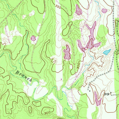 United States Geological Survey La Grange West, TX (1958, 24000-Scale) digital map