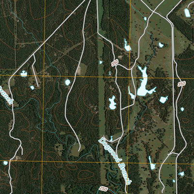 United States Geological Survey La Grange West, TX (2010, 24000-Scale) digital map