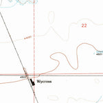 United States Geological Survey La Grange, WY (1990, 24000-Scale) digital map