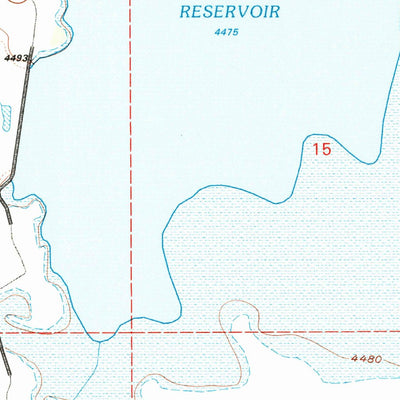 United States Geological Survey La Grange, WY (1990, 24000-Scale) digital map