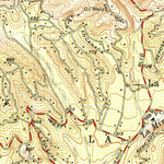 United States Geological Survey La Habra, CA (1950, 24000-Scale) digital map
