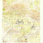 United States Geological Survey La Habra, CA (1952, 24000-Scale) digital map