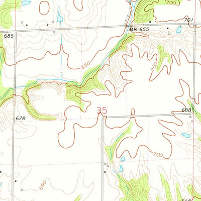 United States Geological Survey La Harpe, IL (1974, 24000-Scale) digital map