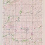 United States Geological Survey La Harpe, KS (1965, 24000-Scale) digital map