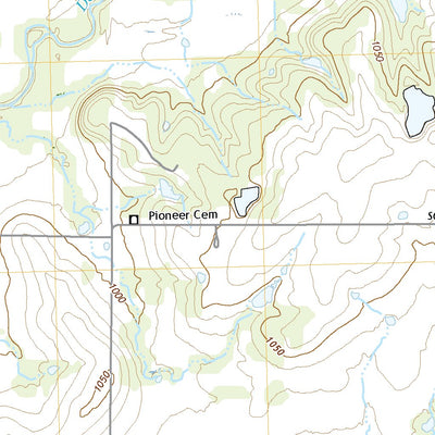 United States Geological Survey La Harpe, KS (2022, 24000-Scale) digital map