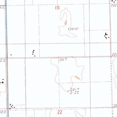 United States Geological Survey La Hogue, IL (1986, 24000-Scale) digital map