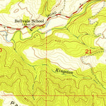 United States Geological Survey La Honda, CA (1955, 24000-Scale) digital map