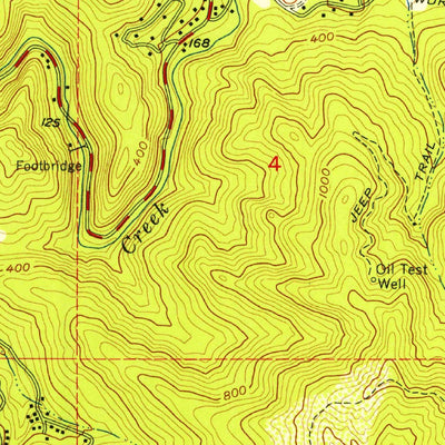 United States Geological Survey La Honda, CA (1955, 24000-Scale) digital map