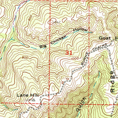 United States Geological Survey La Honda, CA (1961, 24000-Scale) digital map